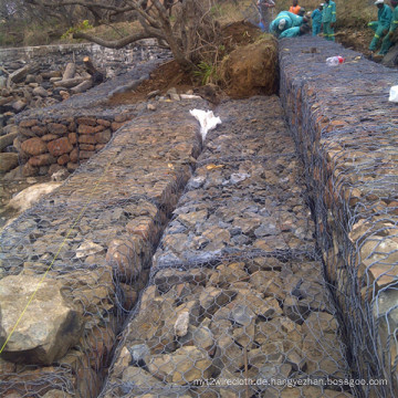 2016 heißer Verkauf niedrigen Preis Hexagonal Galvanized Gabion Box